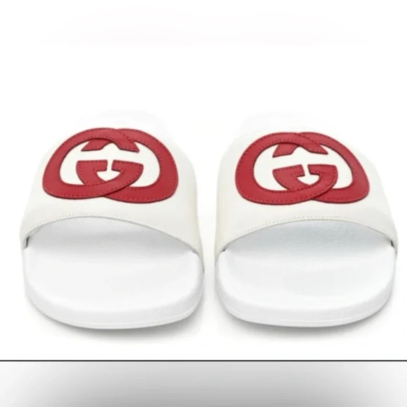 Gucci | Shoes | Nwob Womens Gucci White Slides With  display picture 1
